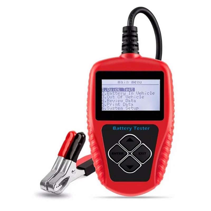 Ba101 Car Battery Tester 12v 100-2000cca Battery System Detect Auto Load Battery Analyzer Pk Kw208 N