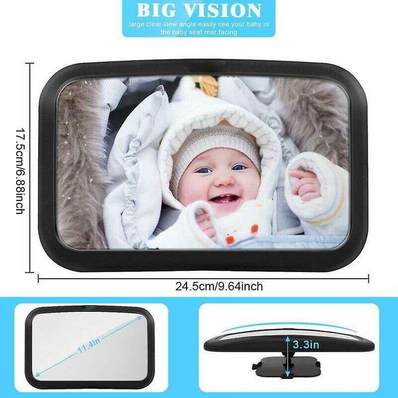 Baby Car Rear View Mirror Facing Back Infant Kids Child Toddler Ward Safety Baby Safety Mirror