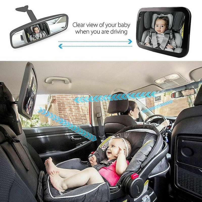 Baby Car Rear View Mirror Facing Back Infant Kids Child Toddler Ward Safety Baby Safety Mirror