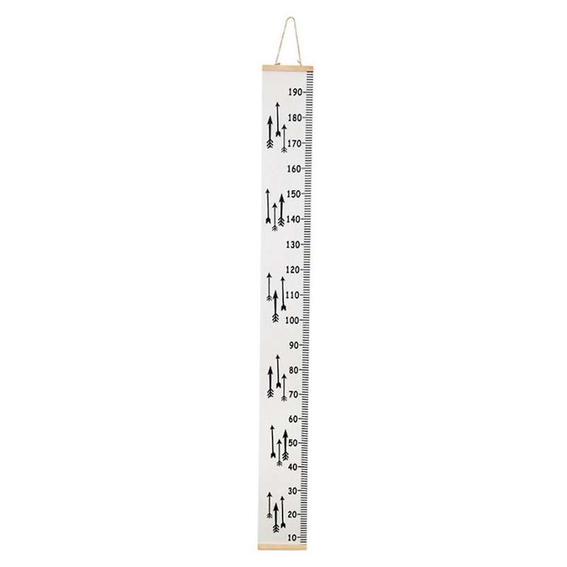 Baby Growth Chart Canvas,wall Hanging Measuring Rulers for Kids Room Decor,nursery Removable Height