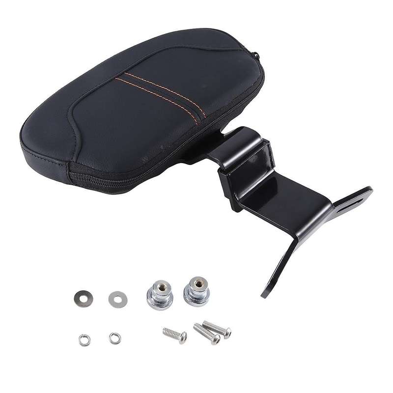 Backrest Cushion Waistrest Motorcycle Supplies for Glide 09-23 Orange Line