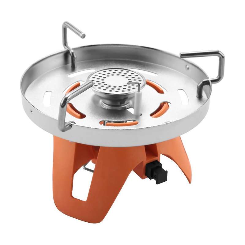 Backpacking Stove Camping Hiking Trekking Travel Canister Stoves, Mini on Canister Burner, Flame Con