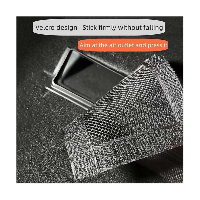 Backseat Cover Grilles Protector Rear Seat Air Flow Vent Grille Cover for Model Y 2017-2023,2PCS
