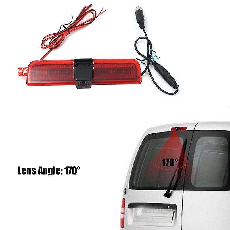 Backup Brake Light Reversing Rear View Camera CMOS for 2003-2015 Waterproof 170 Third Brake Light Ca