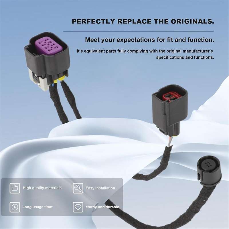 Backup Camera Wiring Harness for Ram 1500 2500 3500 2013 2014 2015 2016 2017 2018 68189124AC