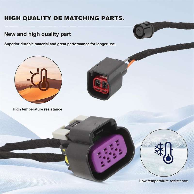 Backup Camera Wiring Harness for Ram 1500 2500 3500 2013 2014 2015 2016 2017 2018 68189124AC