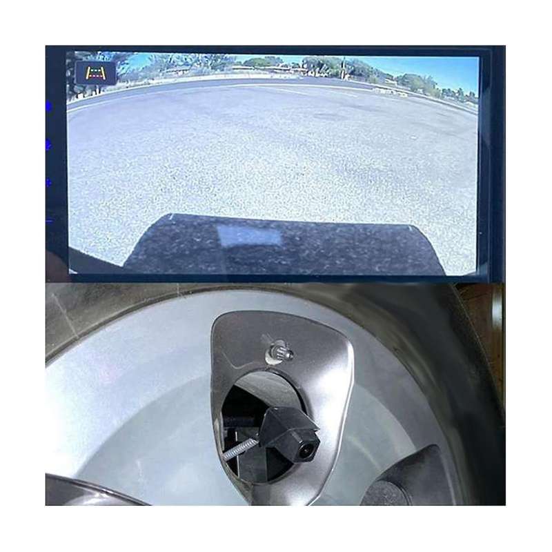 Backup Camera Rear View, Spare Tire Mount Reverse Camera for Wrangler 2007-2018, Adjustable Lens An
