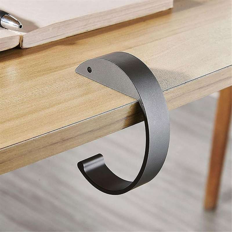 Bag Hanger, Table Hook, Hanging, Storage, No Drilling, Anti-Slip, Multi-Functional, Desk Hook, Bag H