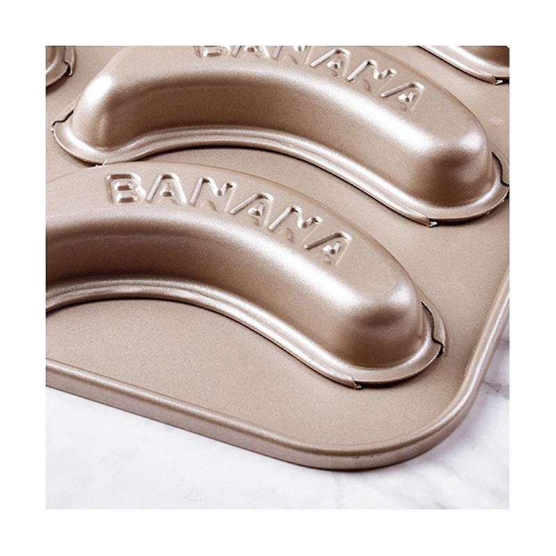 Baking Pan Carbon Cake Baking Mold Baking Tray Non-stick Muffin Diy Banana Cake Pan Moulds Baking Pa