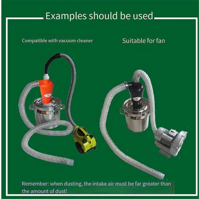 Bagless Cyclone Dust Collector Sn50t4 50mm Inner Diameter Accesseries Industrial Separator Collector