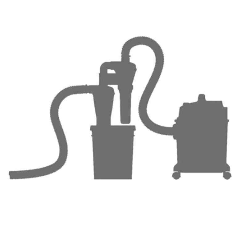 Bagless Cyclone Dust Collector Sn50t4 50mm Inner Diameter Accesseries Industrial Separator Collector