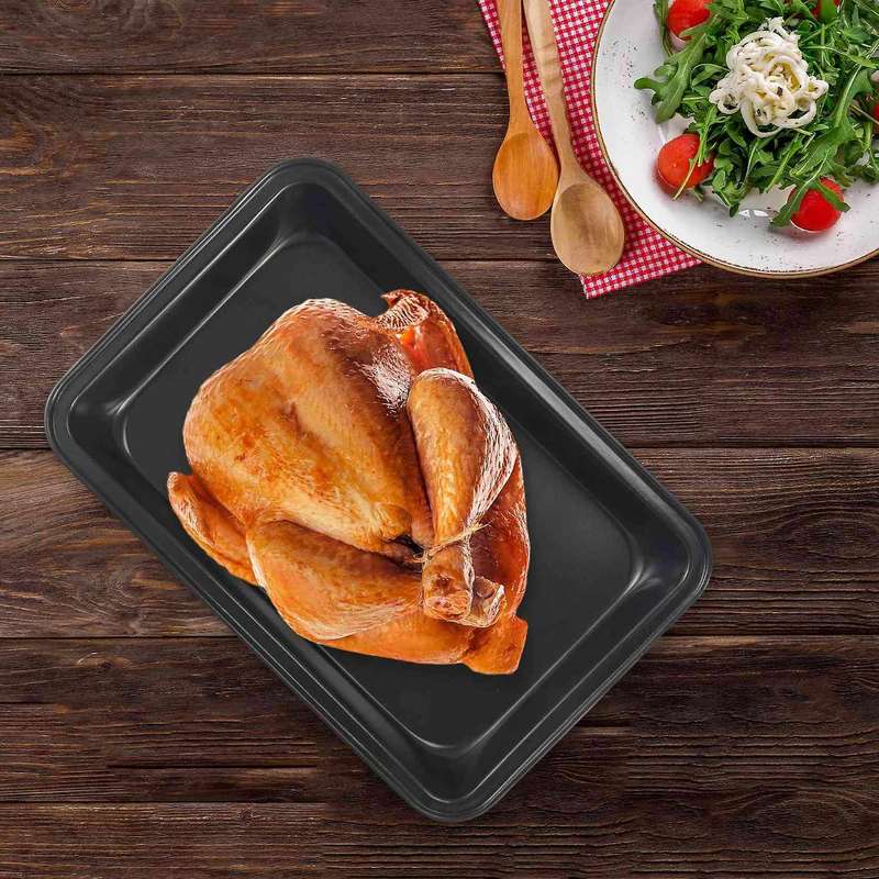 Baking Deep Baking Pans Nonstick Set, Cookie Baking , Bakeware Rectangle Cake for Oven, 3 Piece