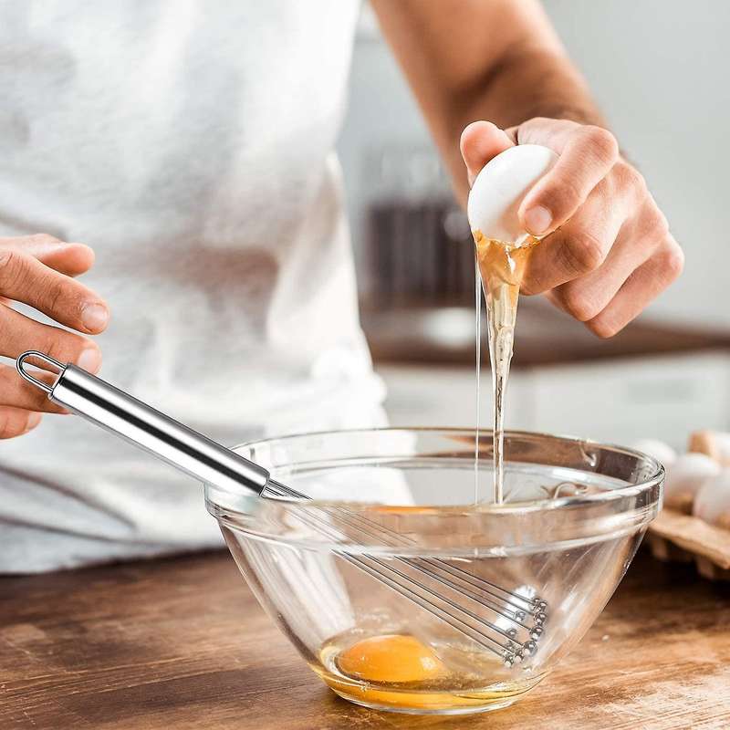 Ball Whisk Ball Whisk Wire Egg Whisk,ball Whisk Used to Manually Stir Egg Liquid Butter Cream Batte