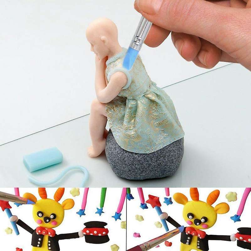 Ball Stylus Dotting Tools 18 Pcs Clay Tools Sculpture Modeling Tools for Pottery Sculpture Plastic