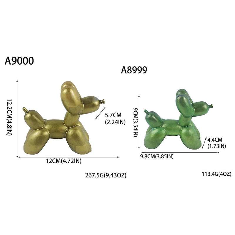 Balloon Dog Silicone Mold for Handmade Candle Plaster Soap Epoxy Resin Chocolate Decoration Gypsum I