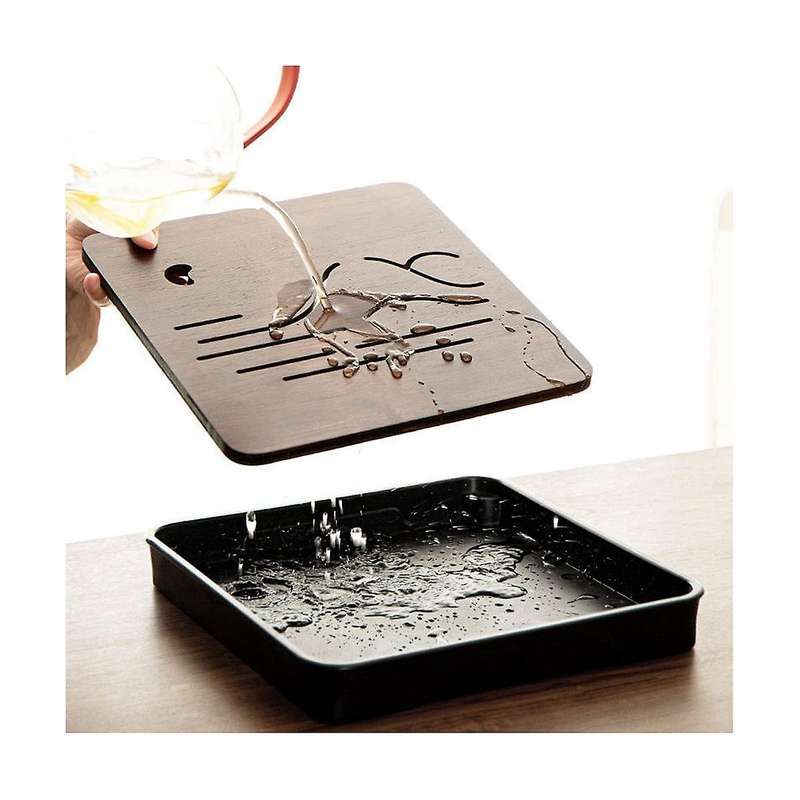 Bamboo Chinese Gongfu Tea Tray with Water Storage for China Kungfu Tea Set