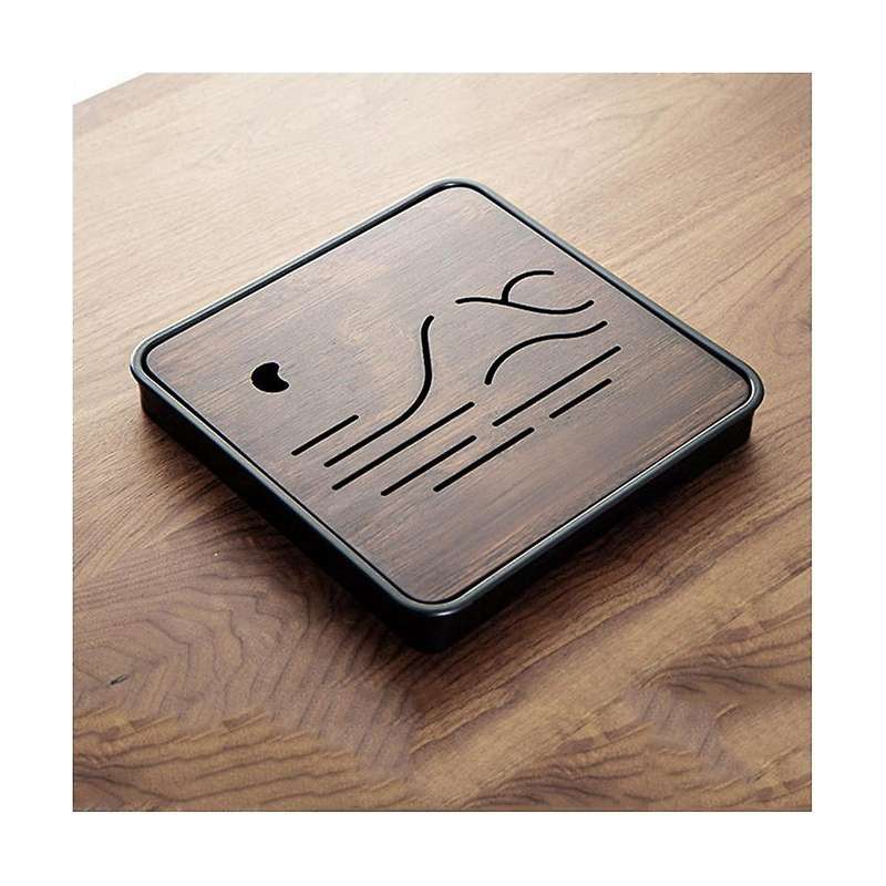 Bamboo Chinese Gongfu Tea Tray with Water Storage for China Kungfu Tea Set