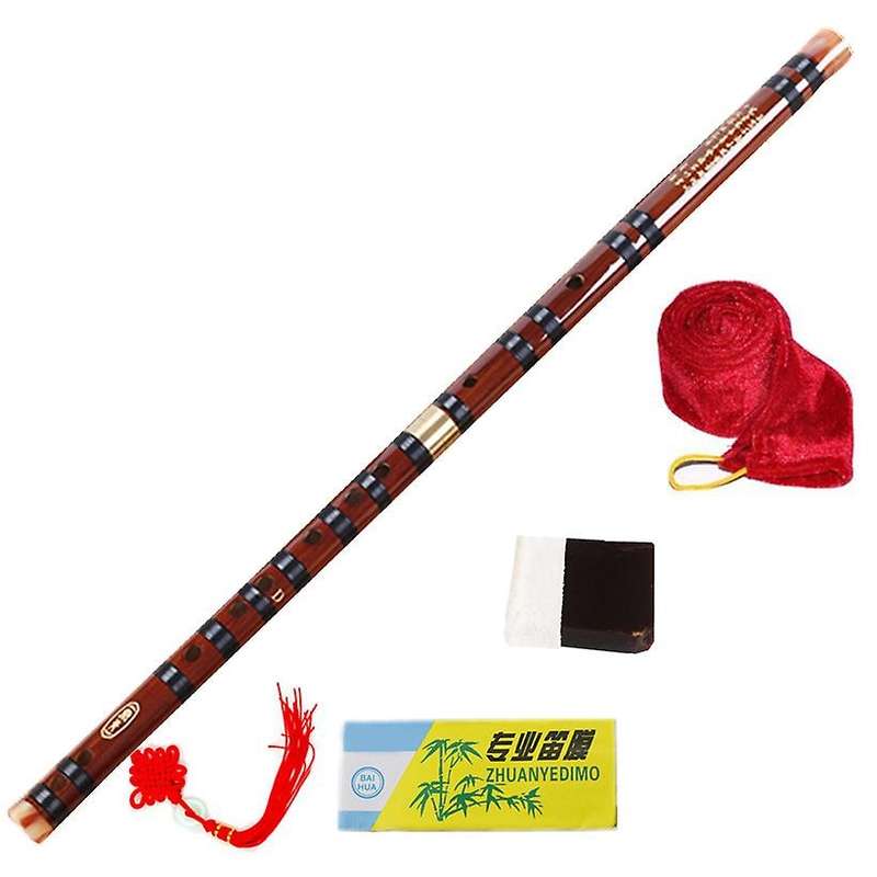Bamboo Flute Musical Instruments D Key Chinese Dizi Transversal