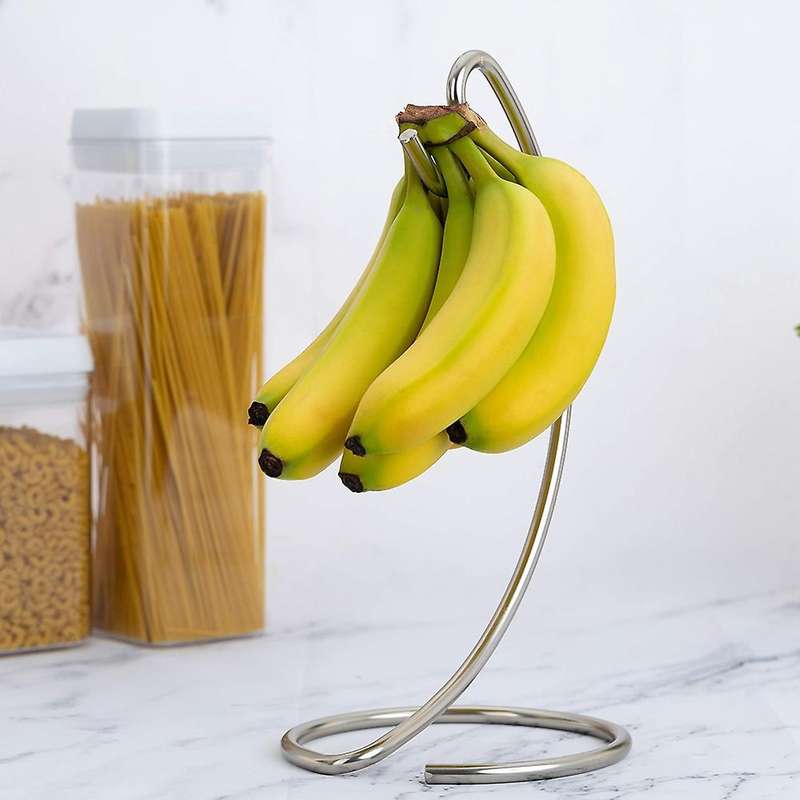 Banana Holder Modern Banana Hanger Tree Stand Hook for Kitchen Countertop Banana Stand,b