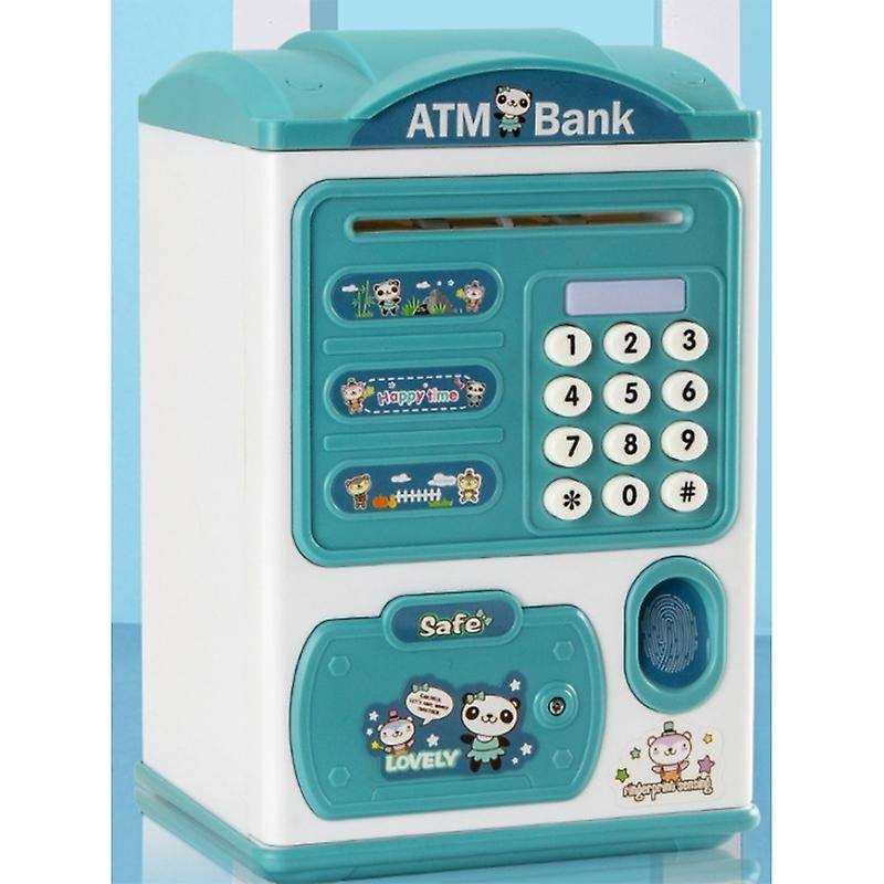 Bank,coin Fingerprint with Password,electronic Coin Savings Box,automatic Coins Savings Bank,atm S