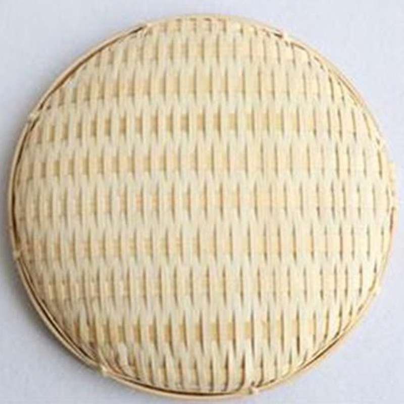 Bamboo Weaving Wicker Baskets Dish Storage Fruit Bread Food