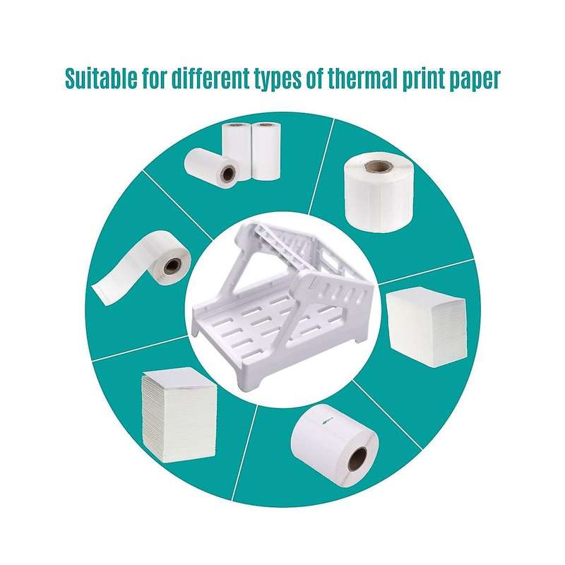 Bar Code Machine Paper Rack Universal Face Single Bracket Label Bracket Express Electronic Face Sing