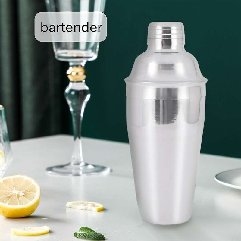 Bar Set Shaker Set, Stainless Steel Bartender Kit, Professional Bar for Drink Mixing, Home, Bar, Pa