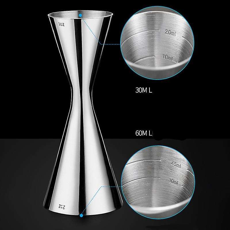 Bar Jigger Double Jigger Bar Measures Bar Tools 30/60ml, 30/45ml Shaker for Party Bar
