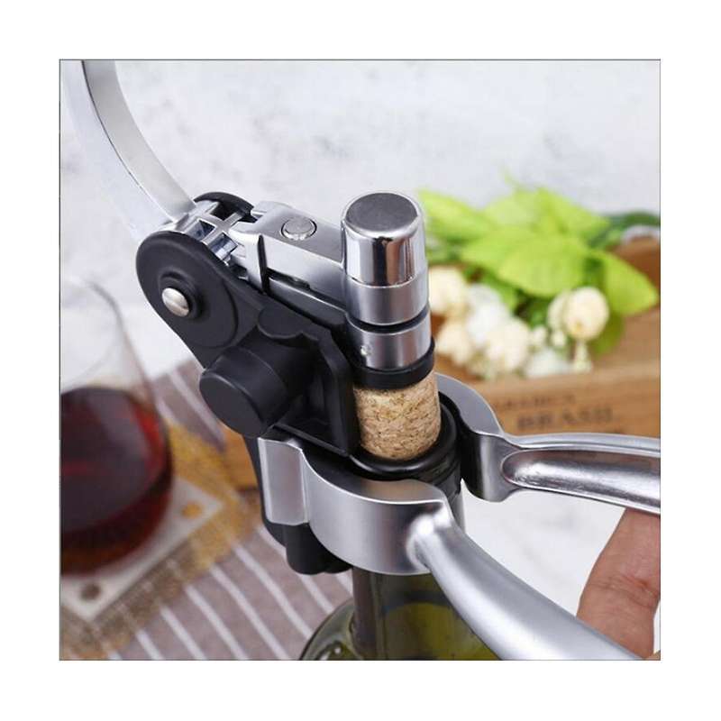 Bar Lever Corkscrew Barware Rabbit-shaped Bottle Opener Manual Rabbit Head Bottle Opener