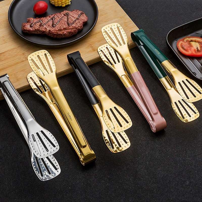 Barbecue Clip Steak Clip Baking Supplies Bread Clip Thick 304 Stainless Steel Food Clip Kitchen Acce