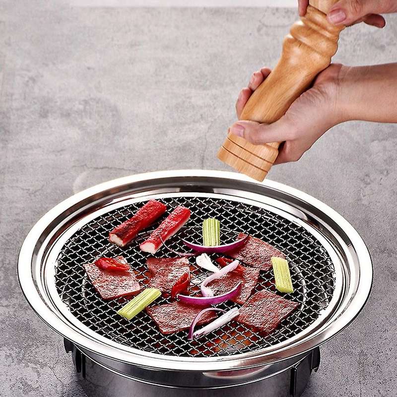 Barbecue Indoor Smokeless Stove, Desktop Grill, Indoor Grill, Outdoor Camping Portable Charcoal Gril