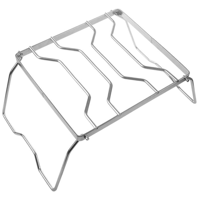 Barbecue Picnic Stainless Steel Portable Pot Holder Bracket Travel Outdoor Practical Camping Grill P