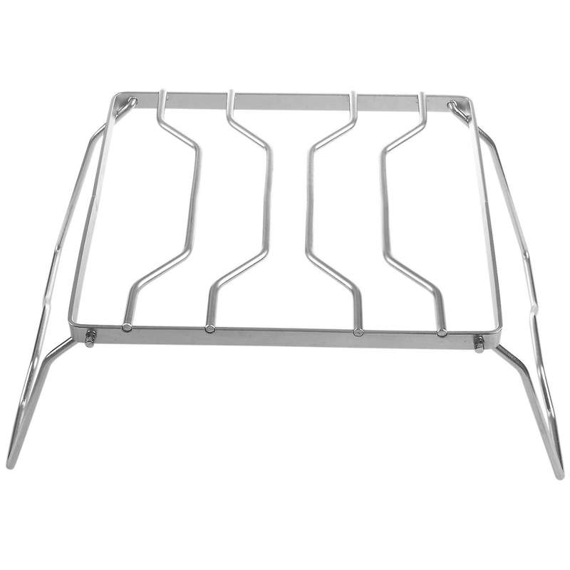 Barbecue Picnic Stainless Steel Portable Pot Holder Bracket Travel Outdoor Practical Camping Grill P