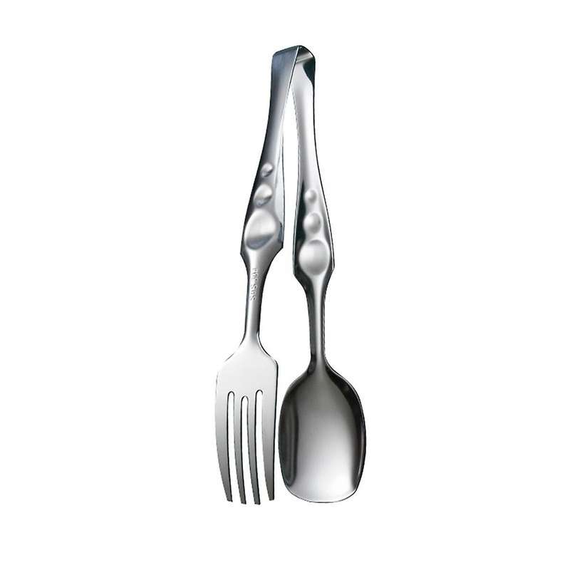 Barbecue Tongs Made of Stainless Steel Pizza Grill Utensil Tongs Made of Metal Cooking Tongs