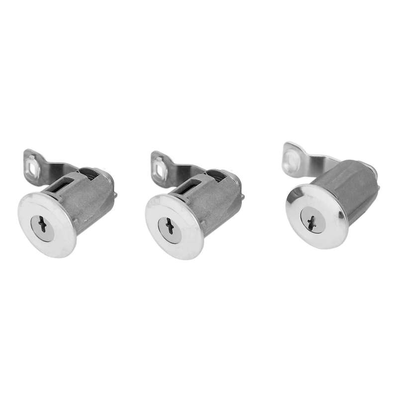 Barrel Door Lock Cylinders Set with Two Keys 252522 9170.CW for / Partner Berlingo Xsara 1996-2008