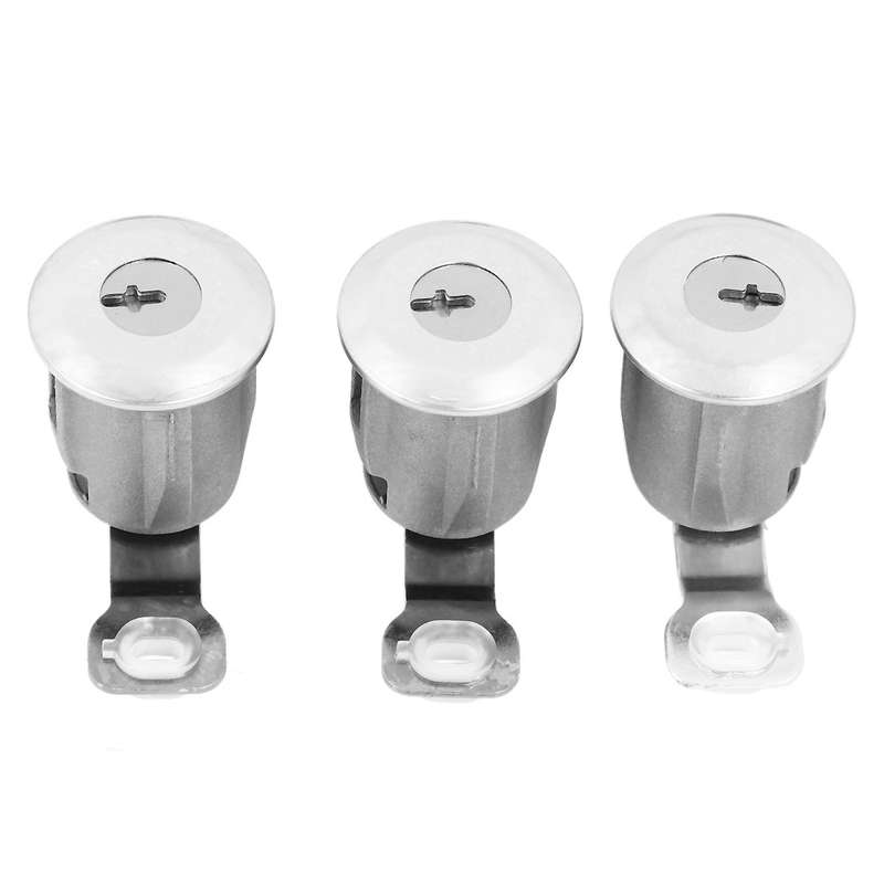 Barrel Door Lock Cylinders Set with Two Keys 252522 9170.CW for / Partner Berlingo Xsara 1996-2008