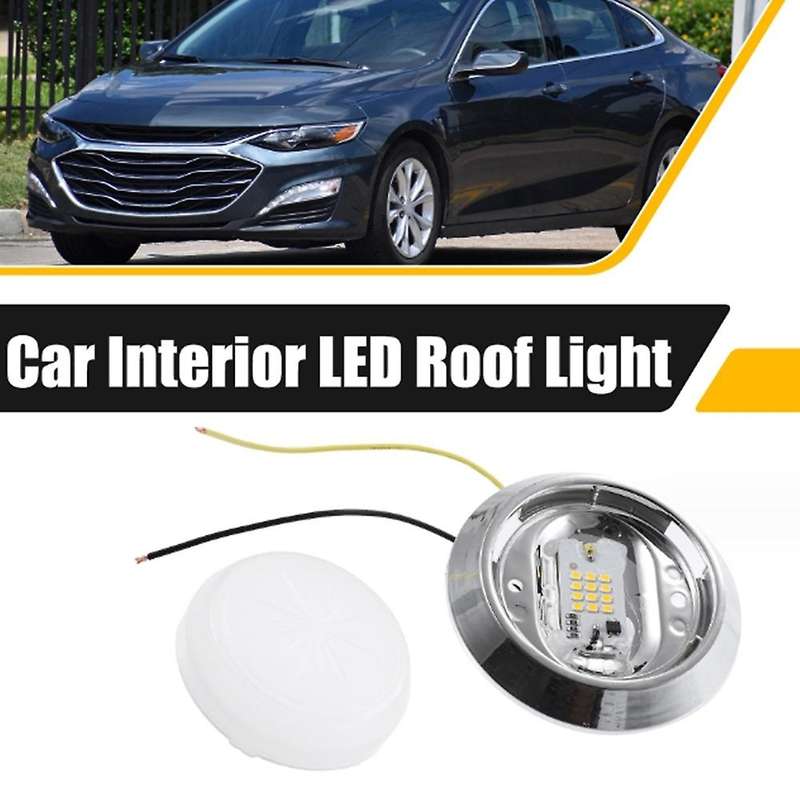 Base Lens Dome LED Light with Cover for Reading Light Car Accessories 8732777