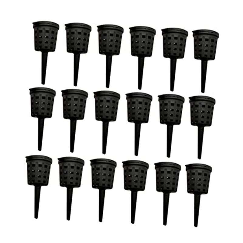 Basket Planting Food Net Pot Potting Soil Indoor Plant Aquarium Portable Box,300PCS