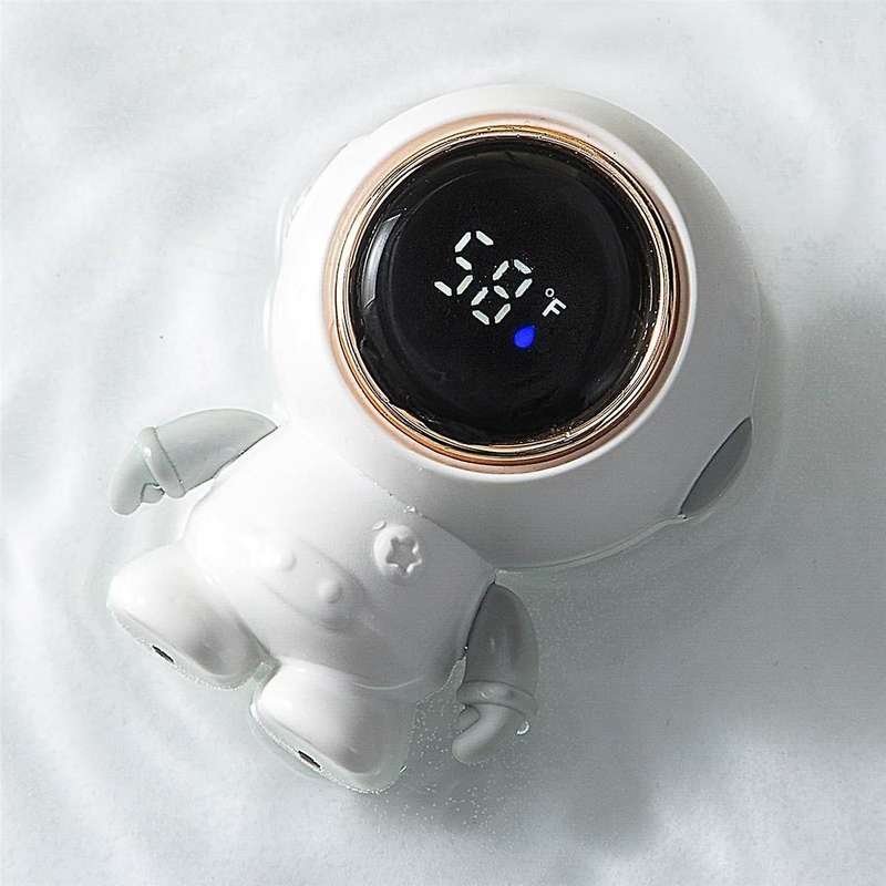 Bath Thermometer, 2 in 1 Infant Bathtub Thermometer with Touch LED Display, Digital Water Thermomete