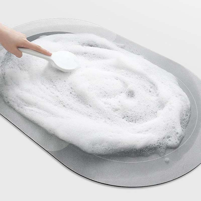 Bath Mat Super Absorbent Bathroom Mats Quick Drying Bathroom Carpet Modern Simple Non-Slip Floor Mat