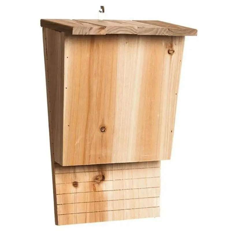 Bat Houses for Outdoor Large Heavy Bat Box Natural Wooden Bat House Shelter Screwed Untreated Summer