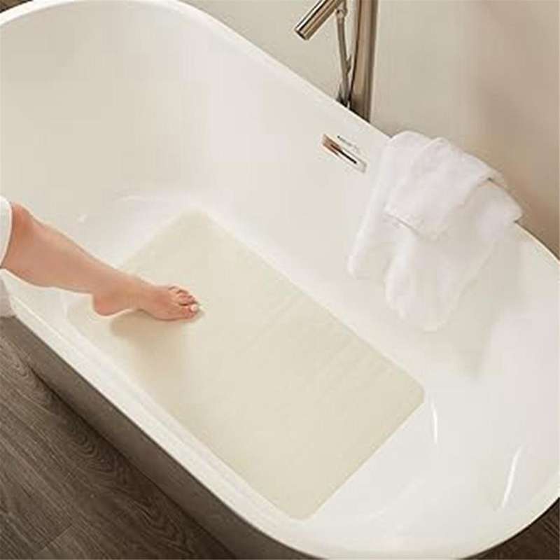 Bath Tub and Shower Mat, Non- Bathroom Mat for Shower/bathtub with Suction Cups, Machine Washable, ,