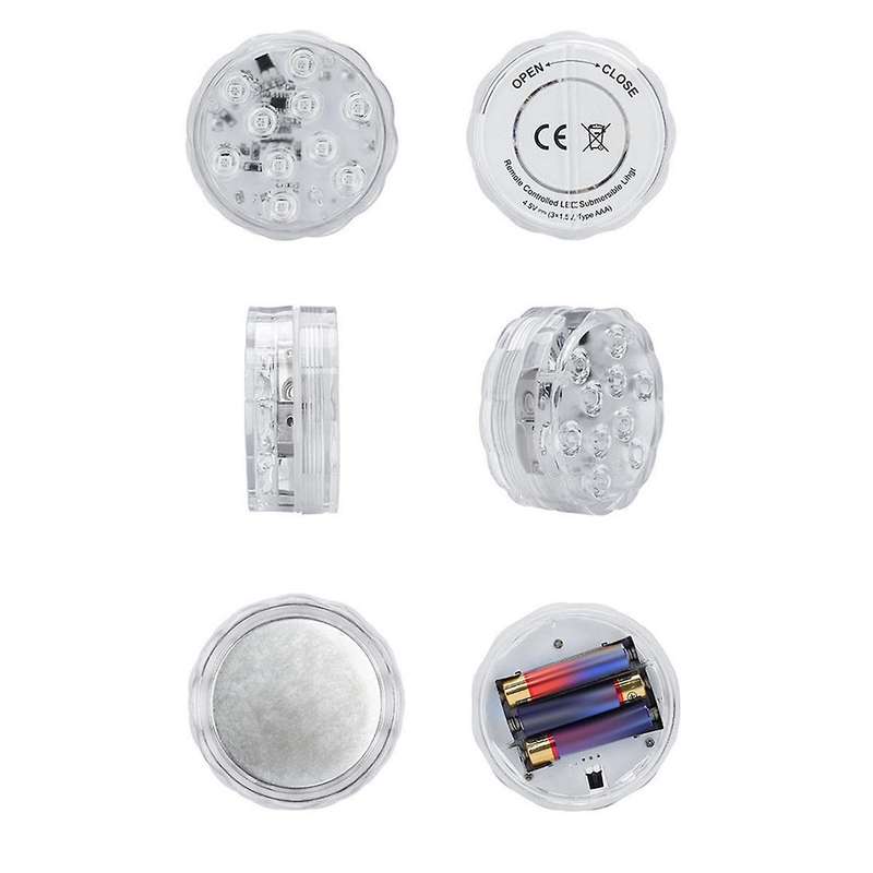 Bath Tub Lights Wireless, Battery Operated Waterproof Glow Light for Bathroom Bathtub Light Shower S