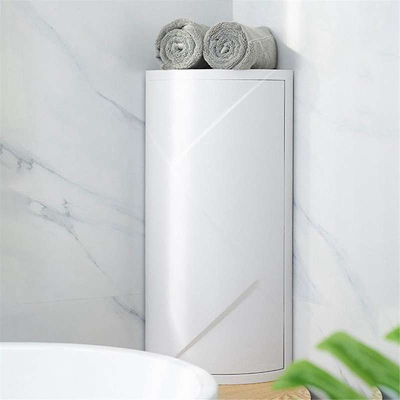 Bathroom Corner Storage 360 Rotating Wall-mounted Shelf Shampoo Cosmetics Kitchen Household Bathroom