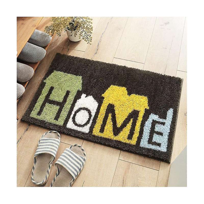 Bathroom Absorbent Quick-drying Foot Pad Silicone Bottom Toilet Bathroom Floor Mat Non- Toilet Carpe