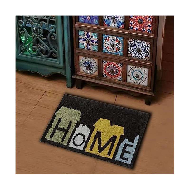 Bathroom Absorbent Quick-drying Foot Pad Silicone Bottom Toilet Bathroom Floor Mat Non- Toilet Carpe
