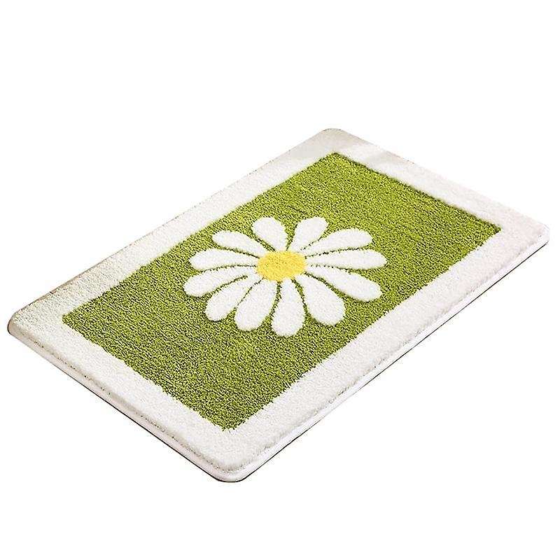 Bathroom Rugs Mat, Non Slip Bath Mat (16 X 24 Inch, Tender Green)