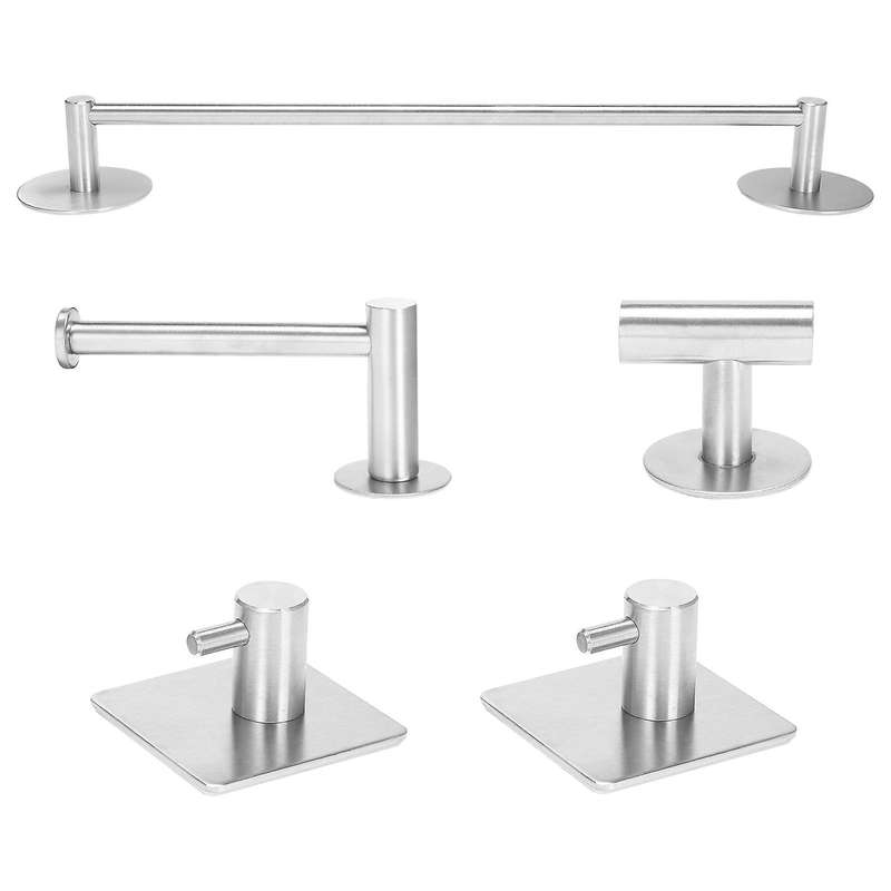 Bathroom Hardware Set, Towel Bar Set,bathroom Hardware Accessories Set Include 16inch Bathroom Towe