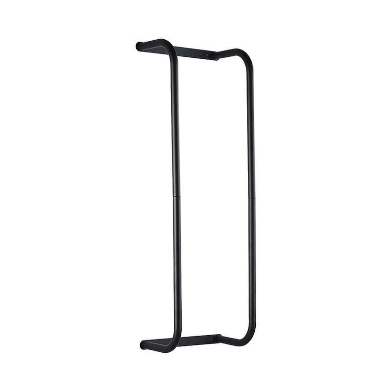 Bathroom Towel Rack Double Rod Towel Storage Rack Free Punch Towel Storage Rack for Small Space Bath