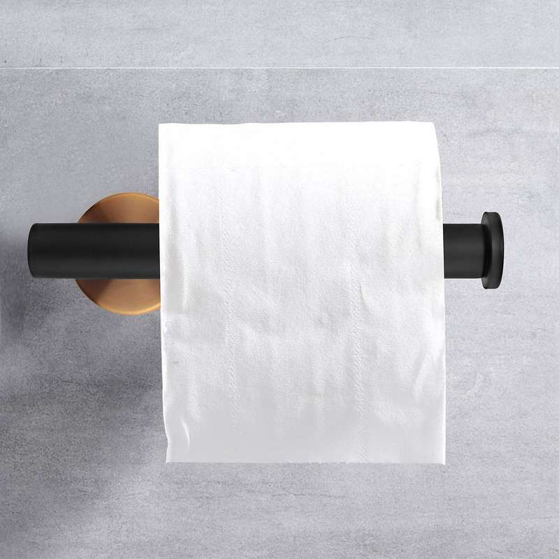 Bathroom Toilet Paper Holder, Stainless Steel Rustproof Toilet Roll Holder for Bathroom, Kitchen, W